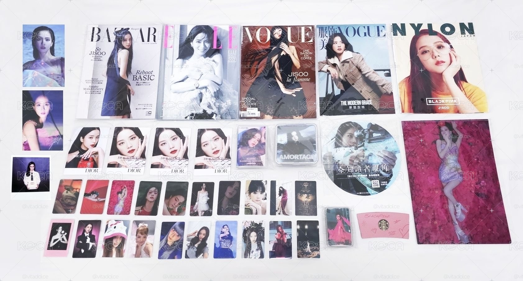 BLACKPINK JISOO 智秀小卡周邊區 💜 編號見圖三 💫 