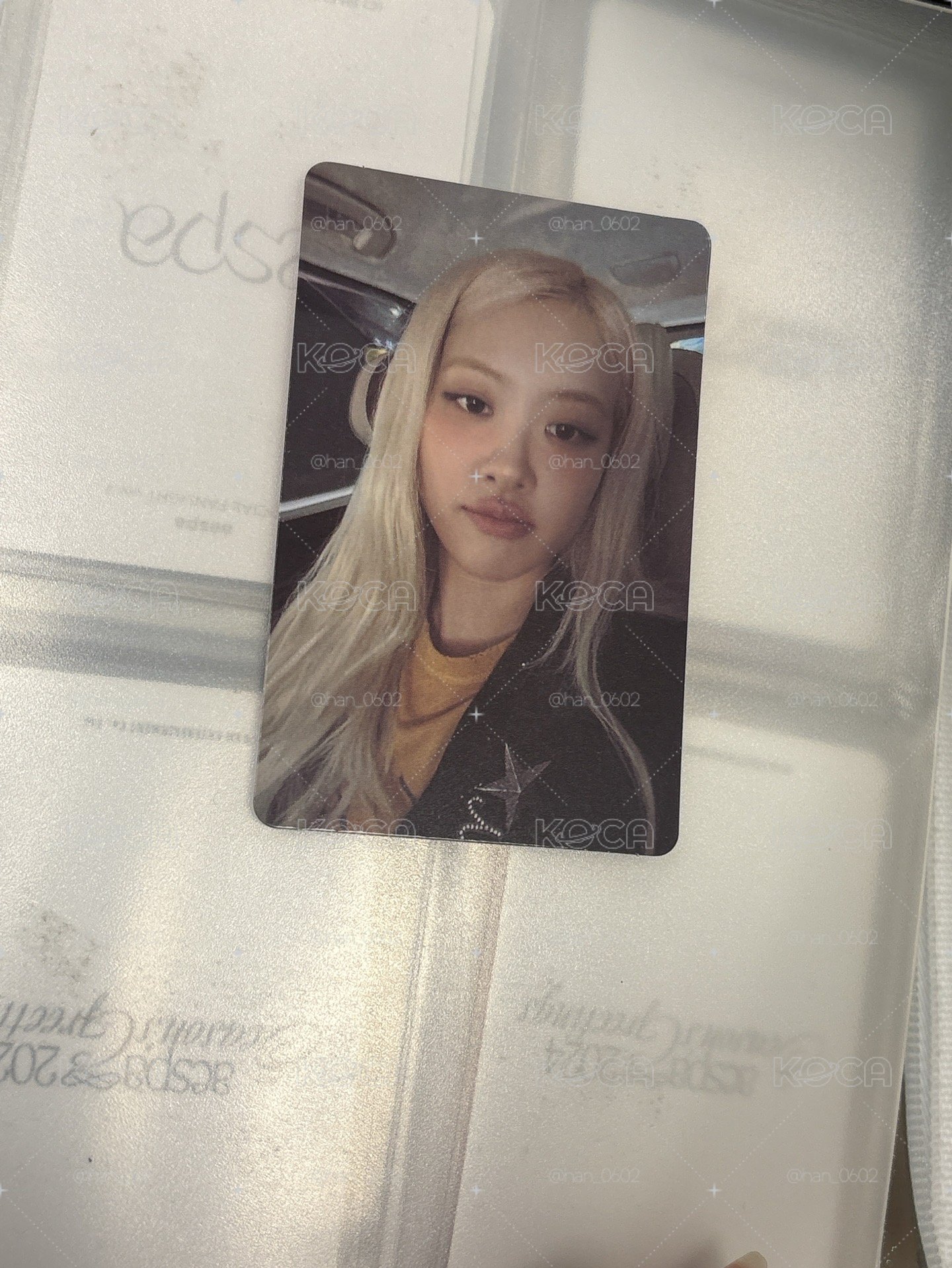 rosie yg Jewel版 特典卡 
