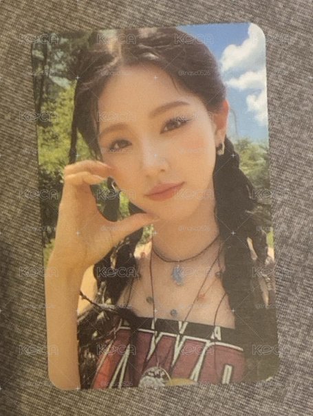 I-DLE Miyeon 2023 WORLD TOUR [I am FREE-TY] 世界巡迴演唱會官方周邊卡