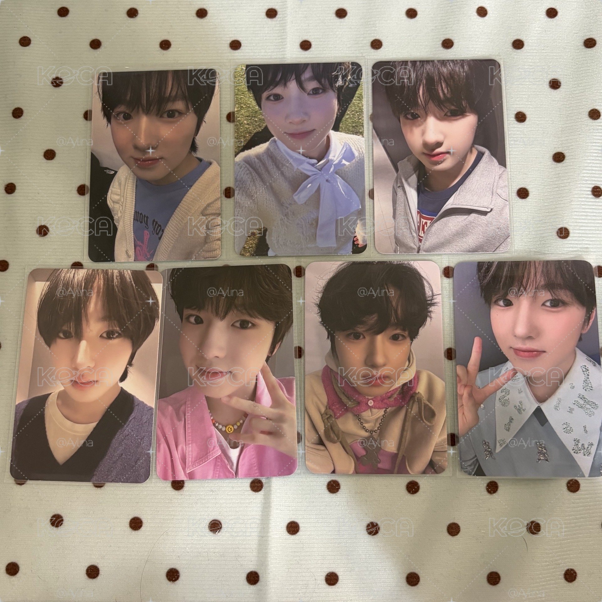 NCT WISH SAKUYA 特典 專卡