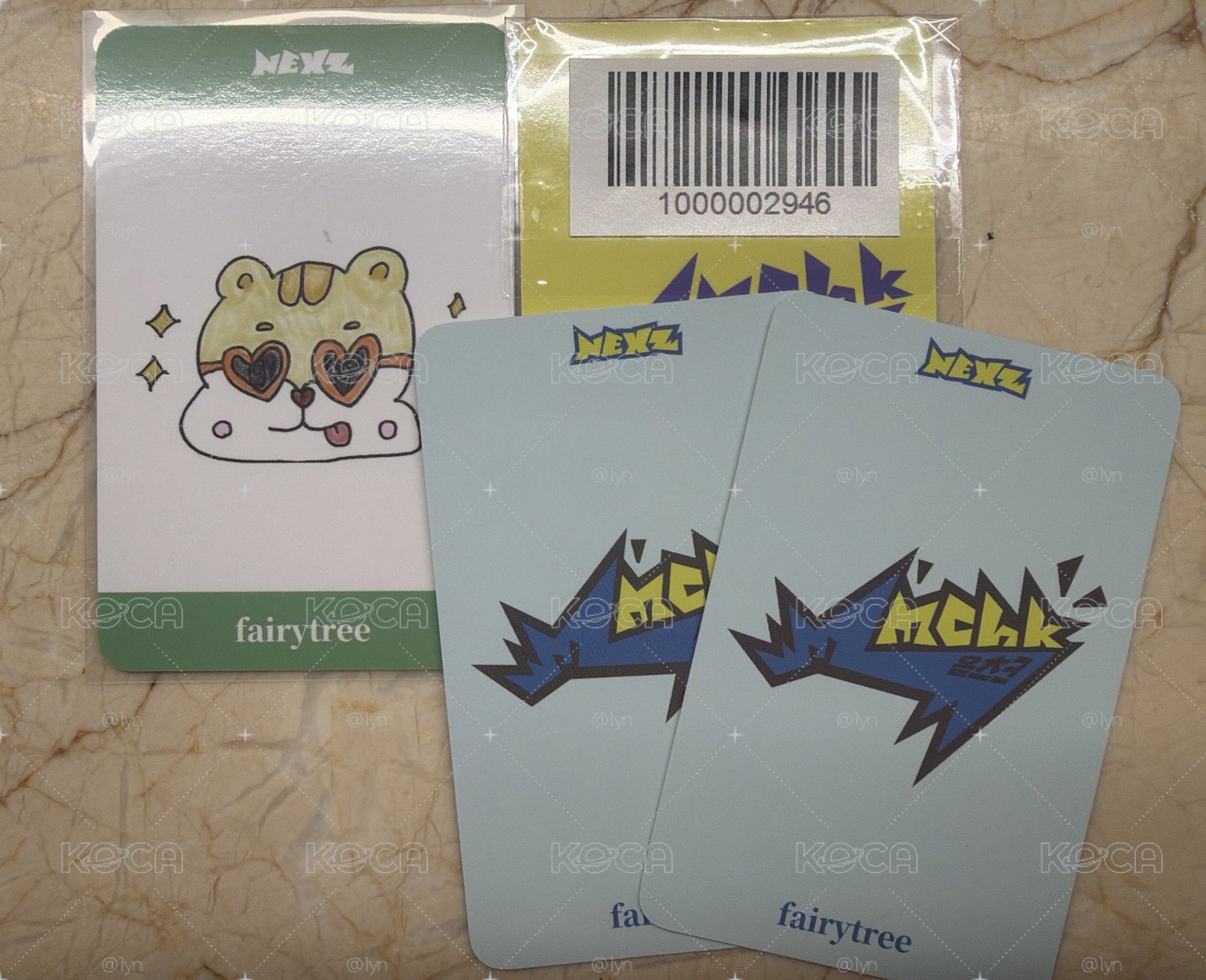 🐿️🐻‍❄️簽售卡+一套Mmchk未拆