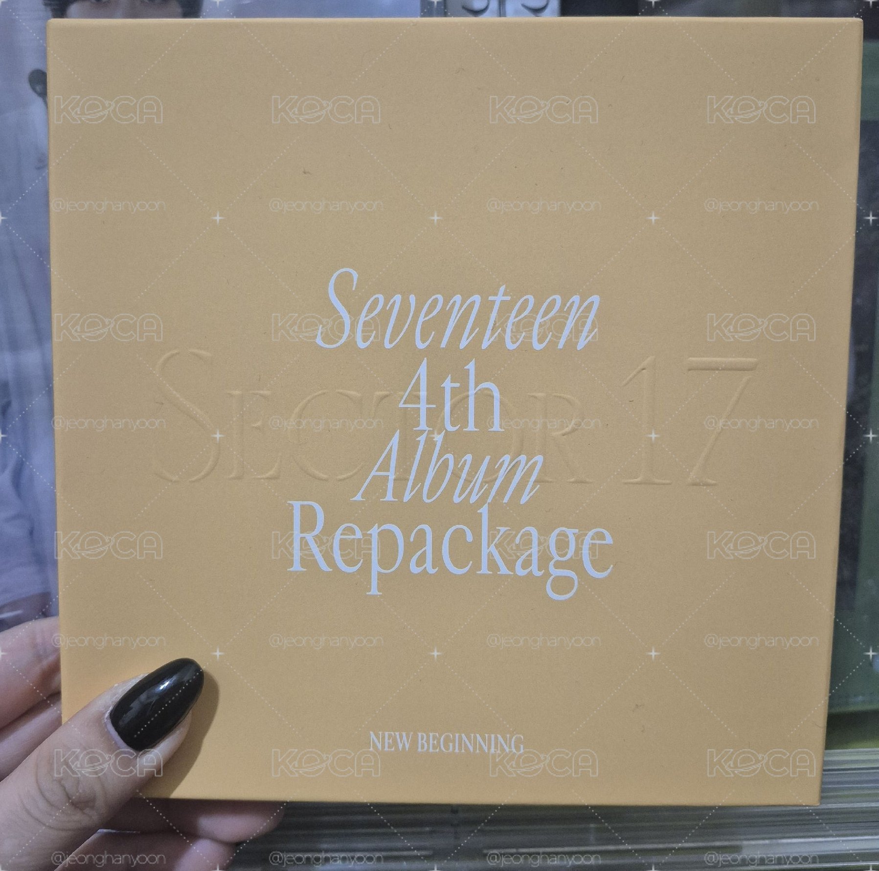 SEVENTEEN 正四後續黃版空專