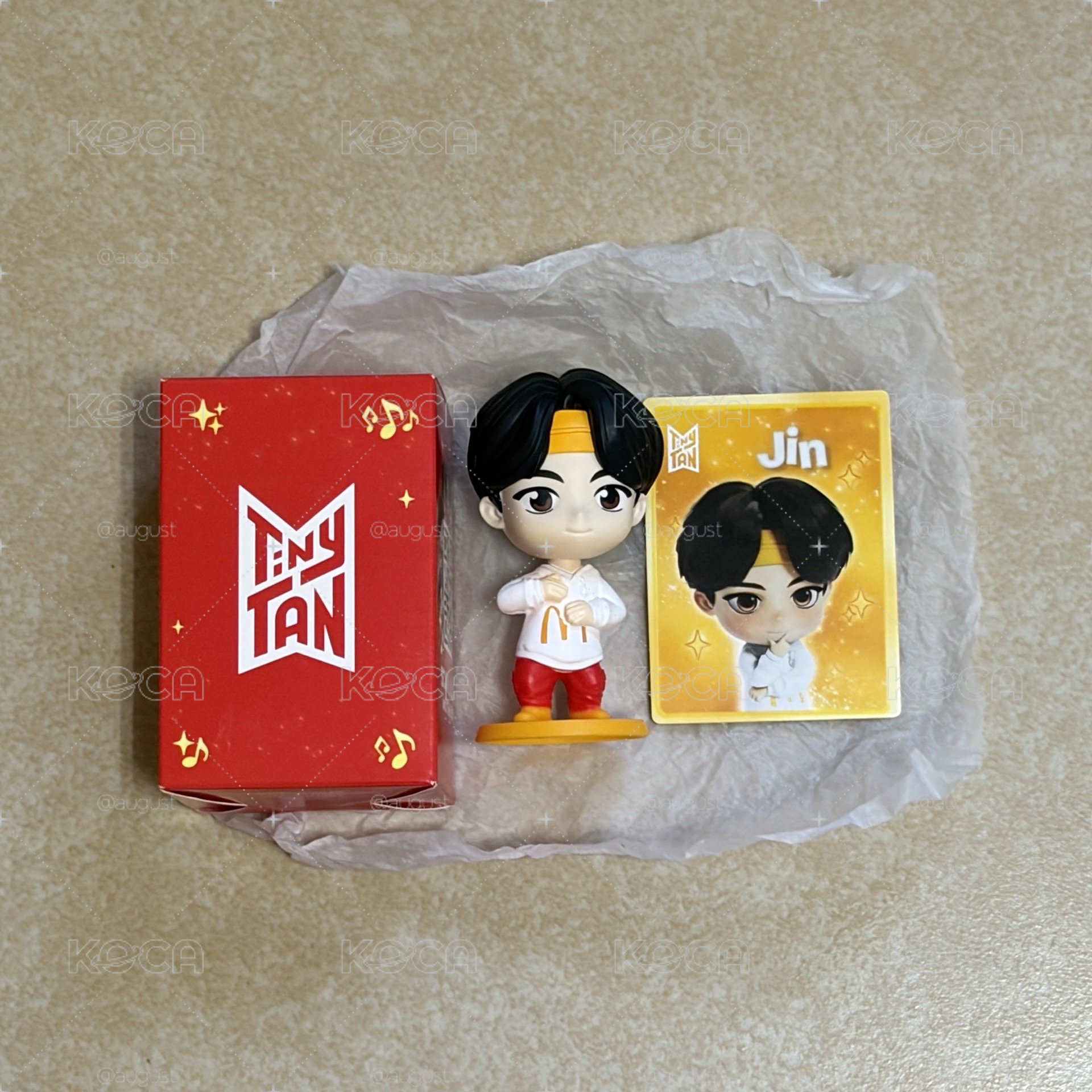 BTS 金碩珍 MCD Tinytan