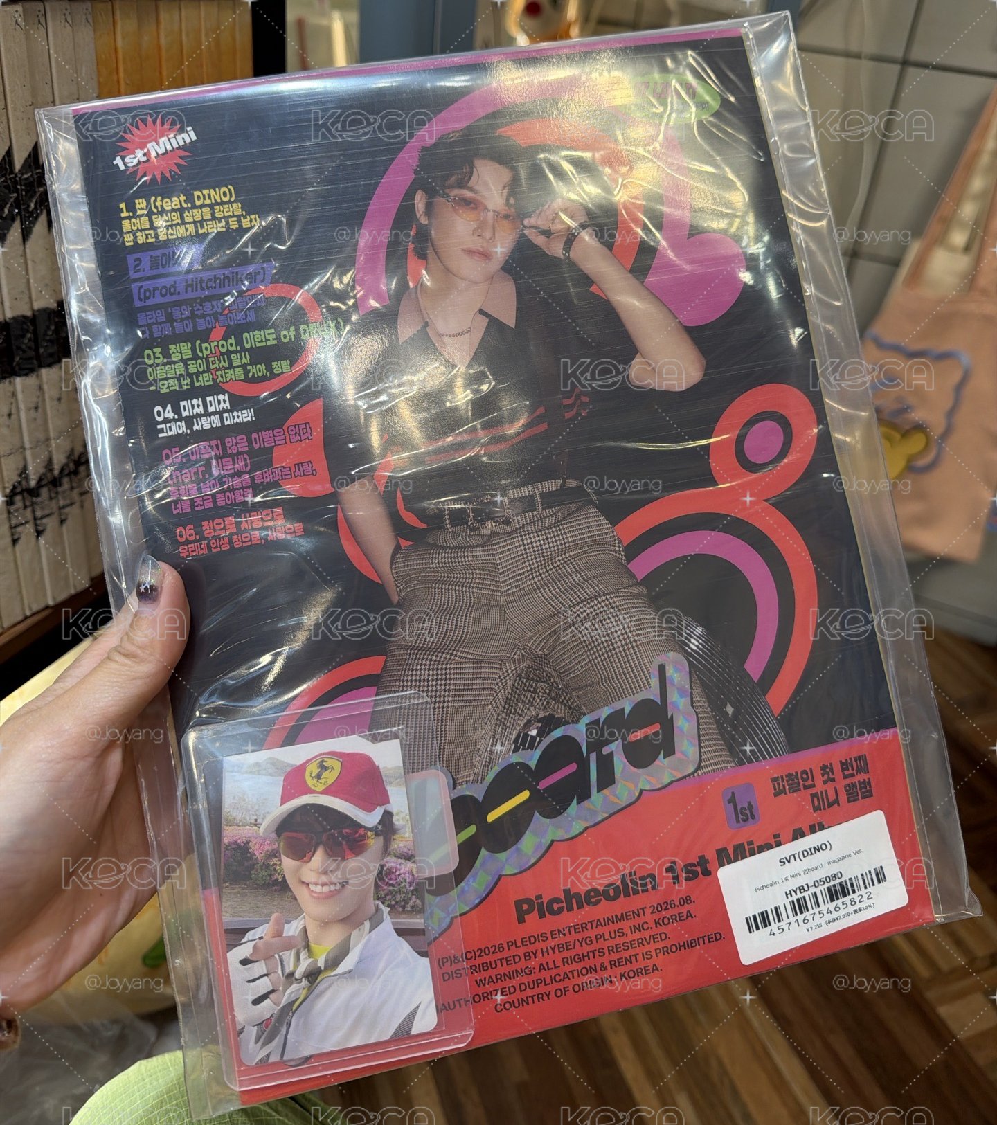 '吉BOARD' 日咖 Magazine Ver. 特典卡 