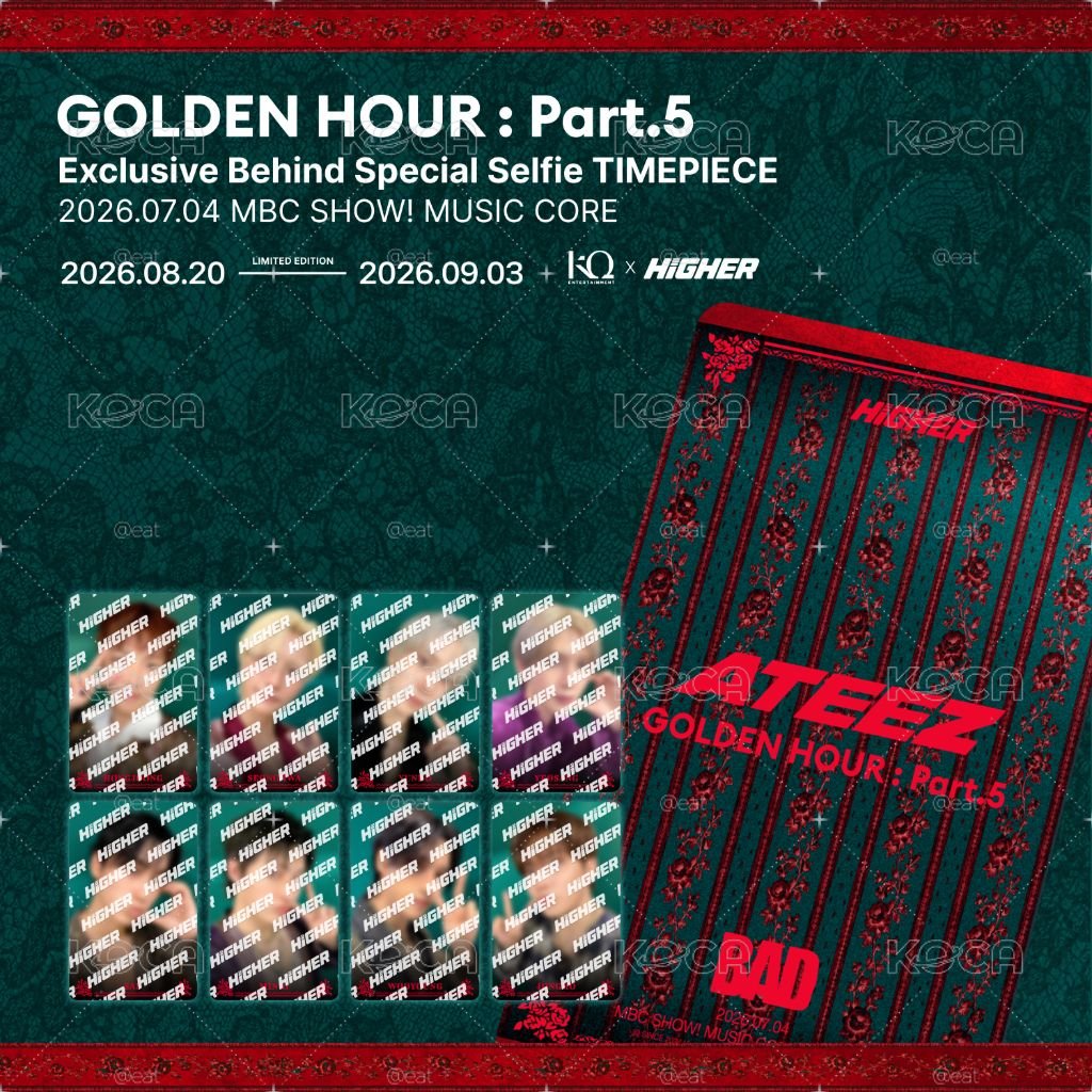 Ateez   BAD 音樂中心自拍寫真 9/2收單