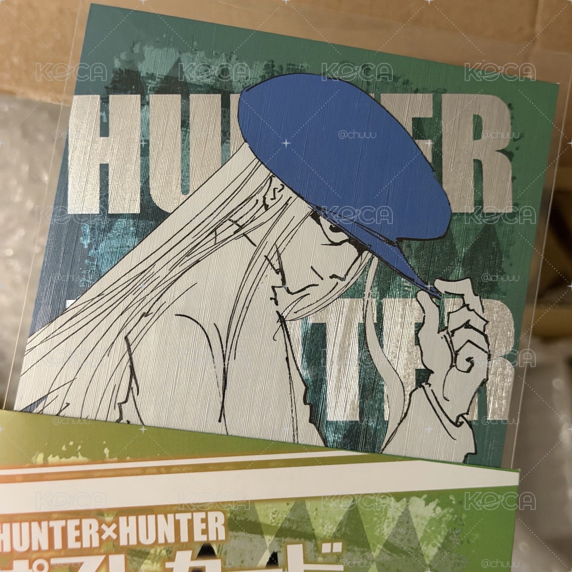 獵人金屬明信片 凱特