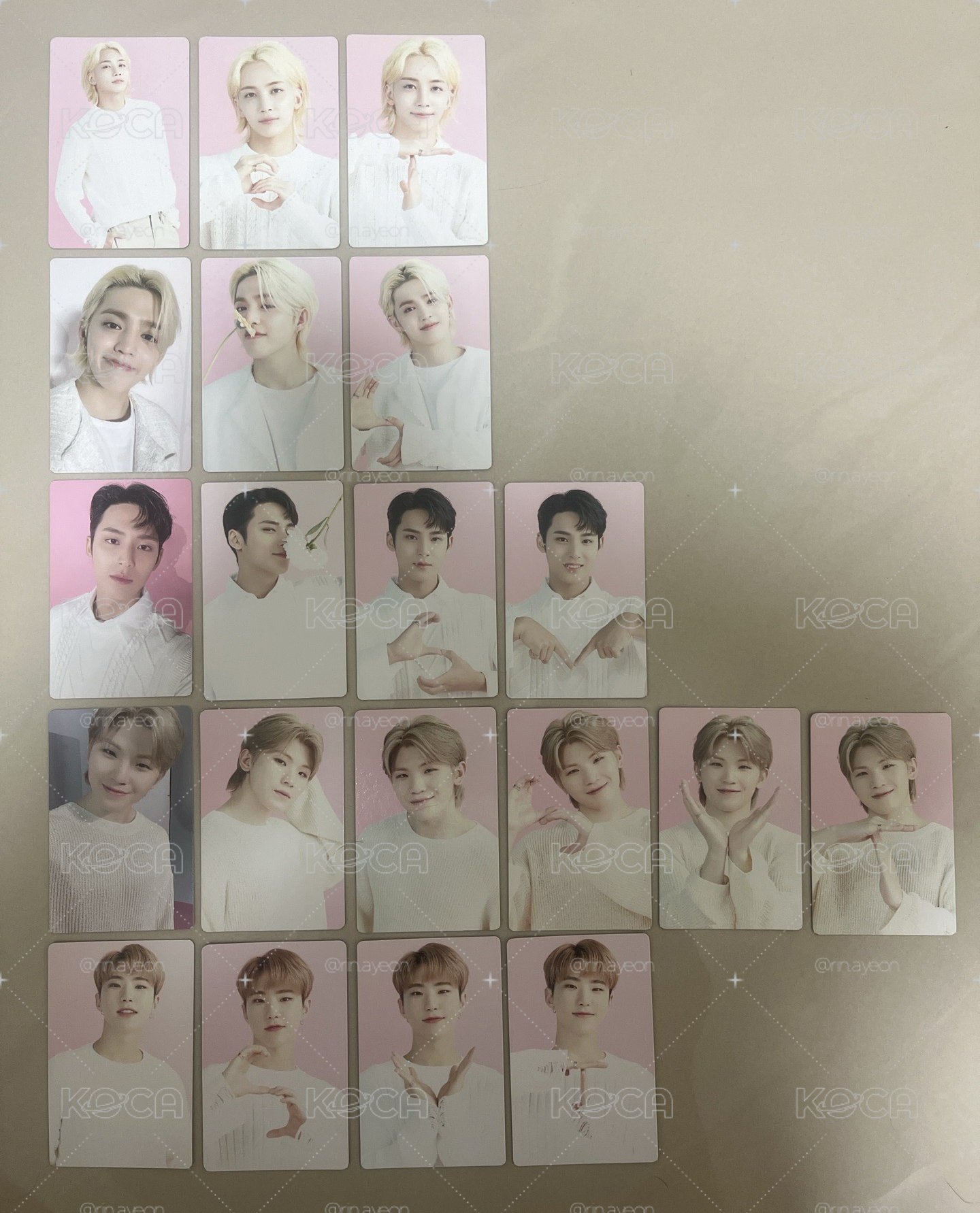 Seventeen Cafe隨機小卡1