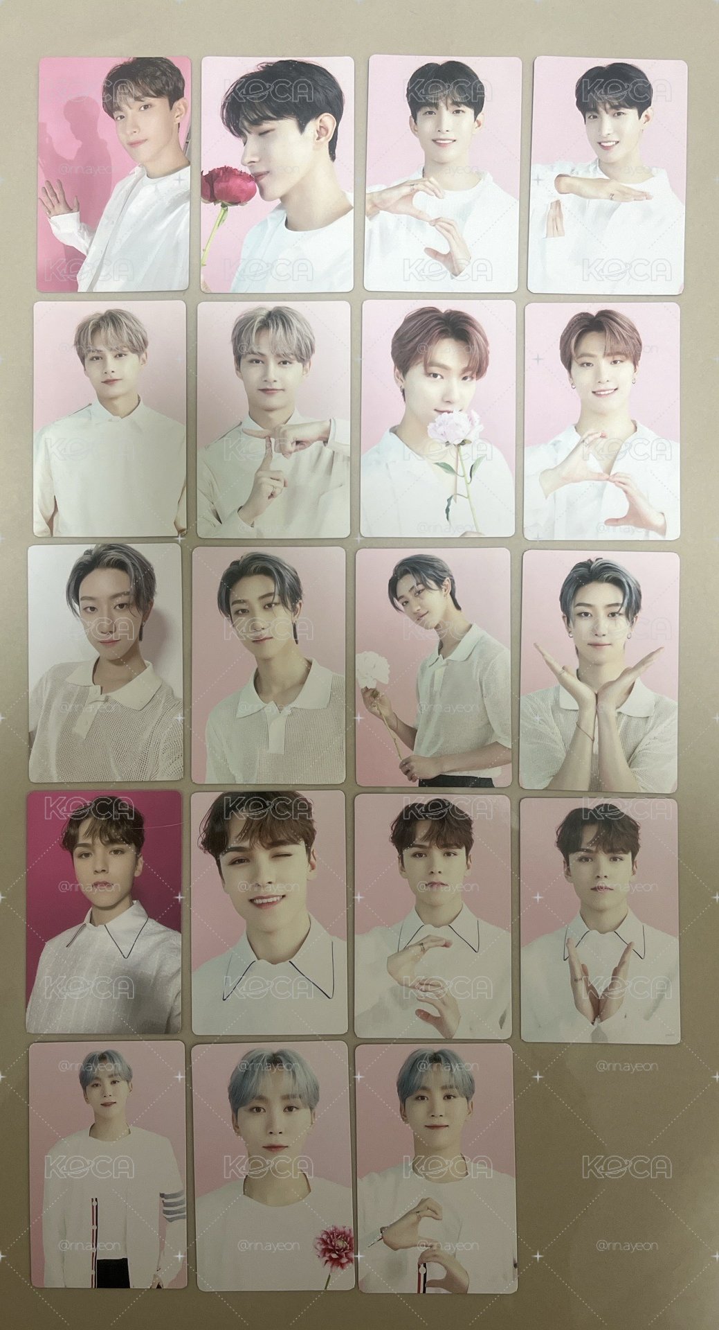 Seventeen Cafe 隨機小卡2
