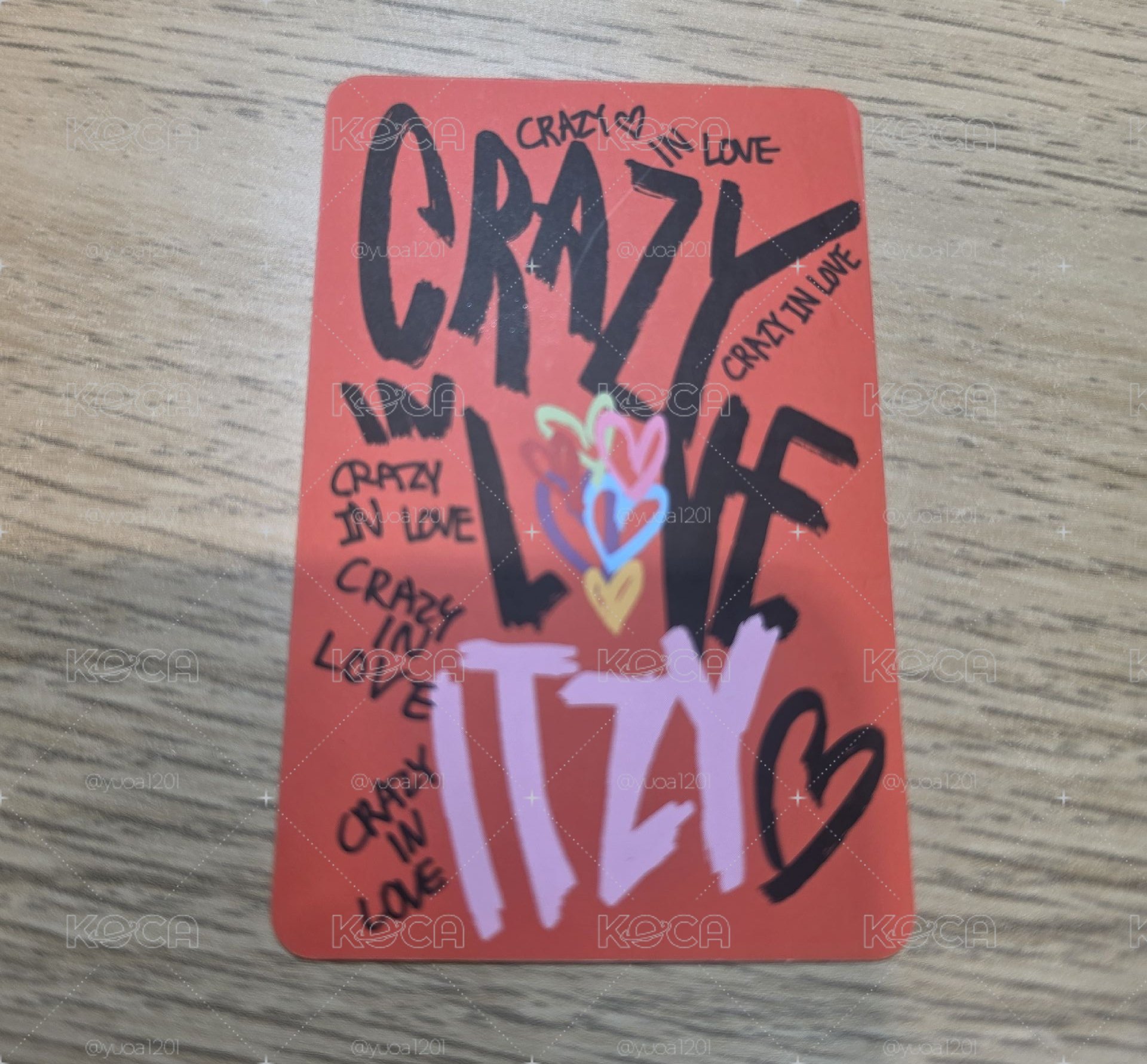 itzy 有娜 專卡