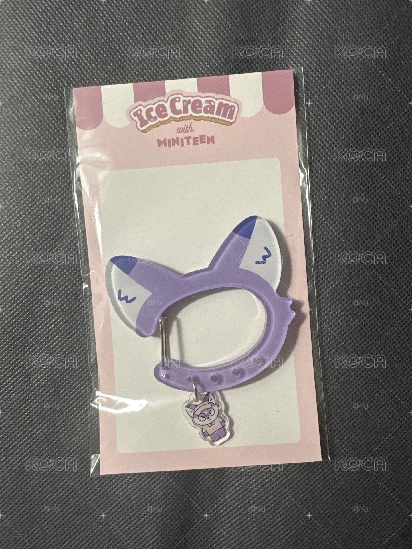 現貨 SEVENTEEN MINITEEN夏日冰淇淋快閃 登山扣 圓佑