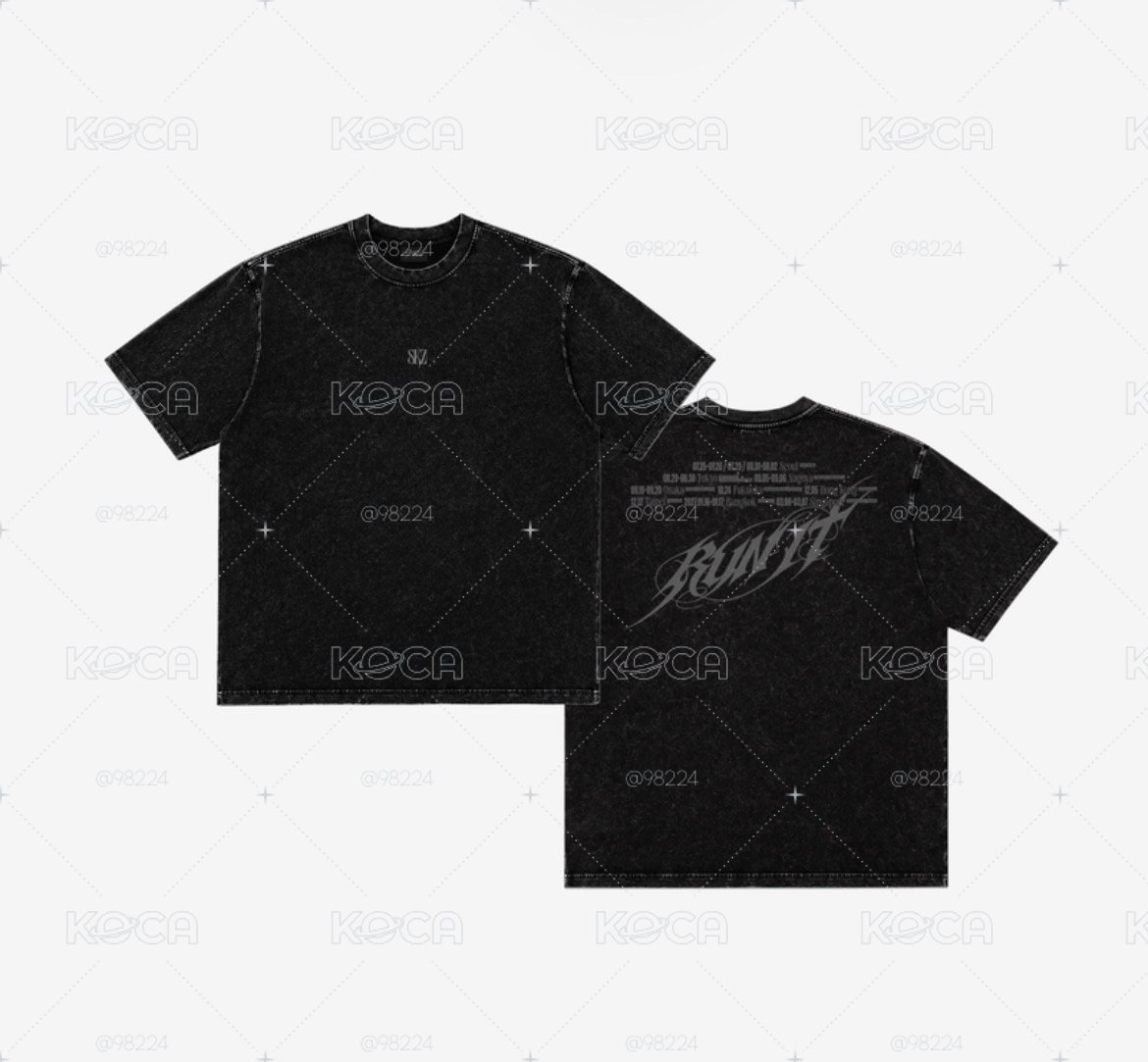 Stray kids Run it首爾場 T-shirt 短袖上衣
