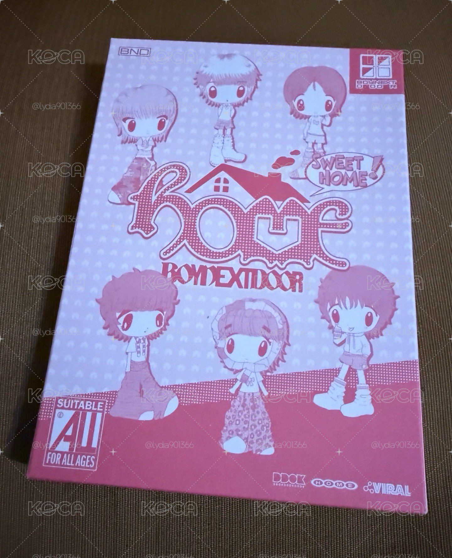 boynextdoor正規一  單封指定成員  已拆專