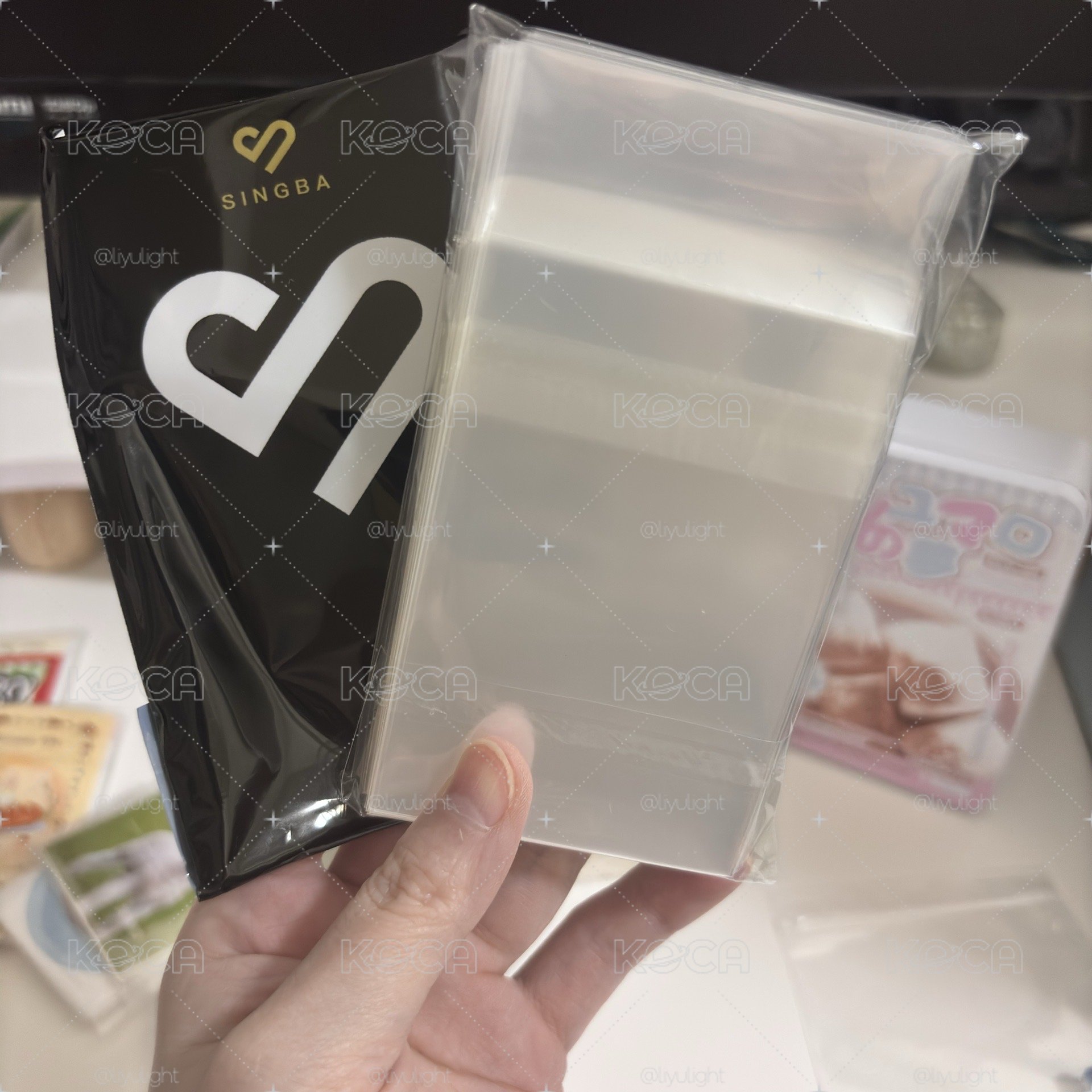 SINGBA20絲卡膜和40絲三寸緊湊型硬卡套