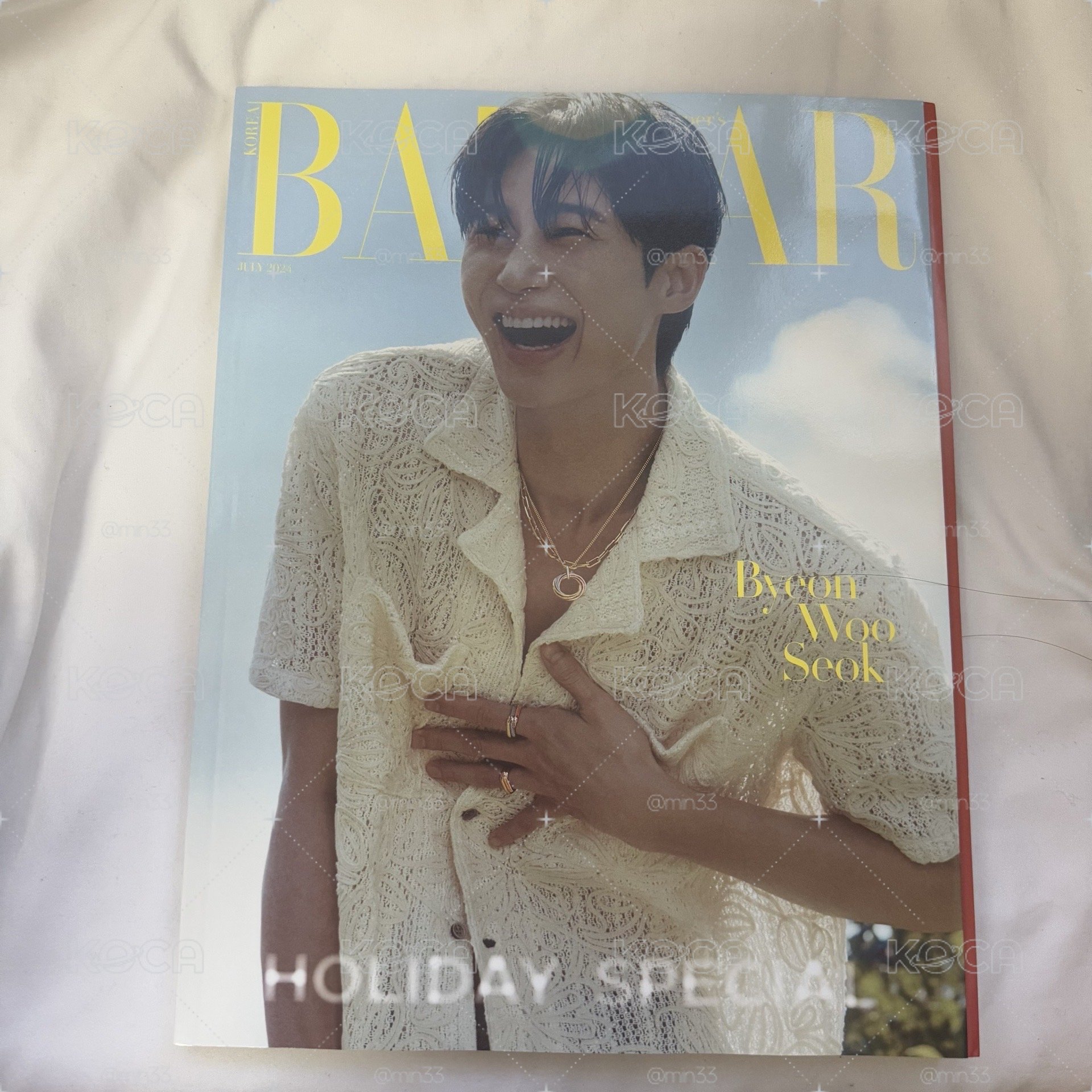 邊佑錫 Harper’s BAZAAR KOREA 雜誌
