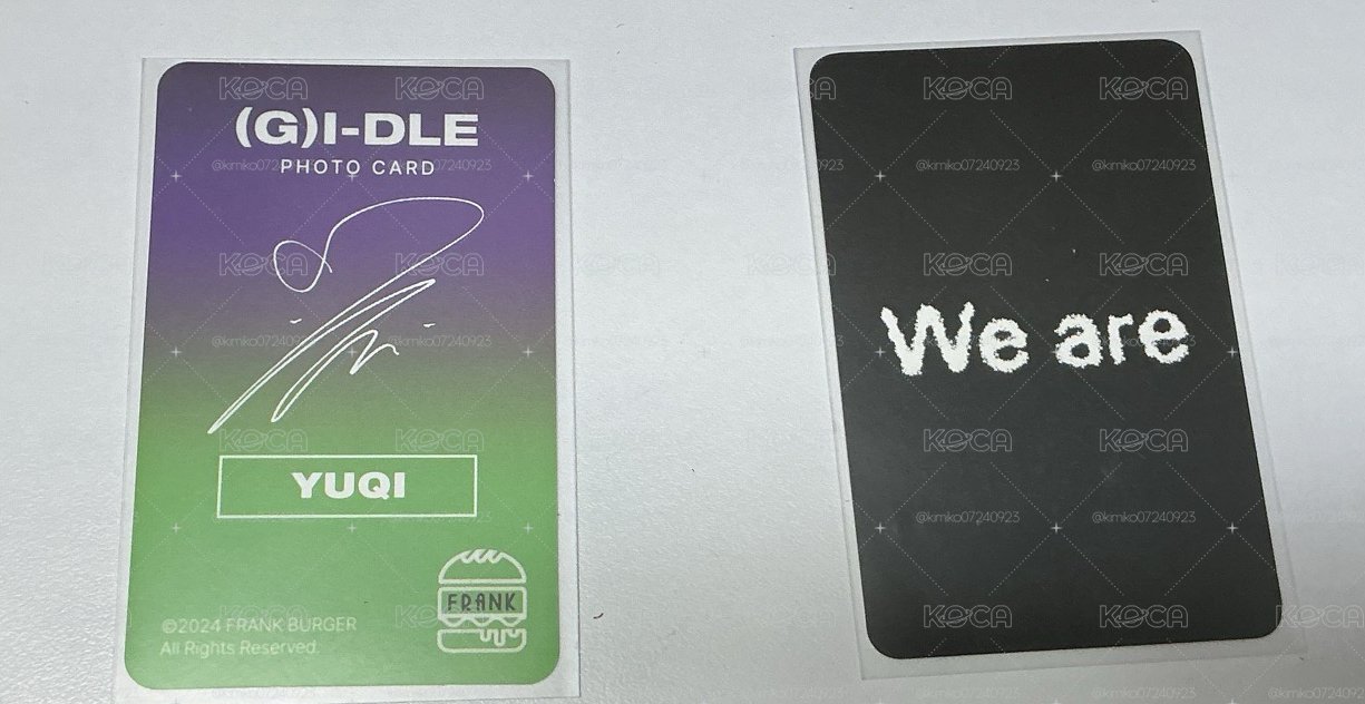 idle yuqi小卡