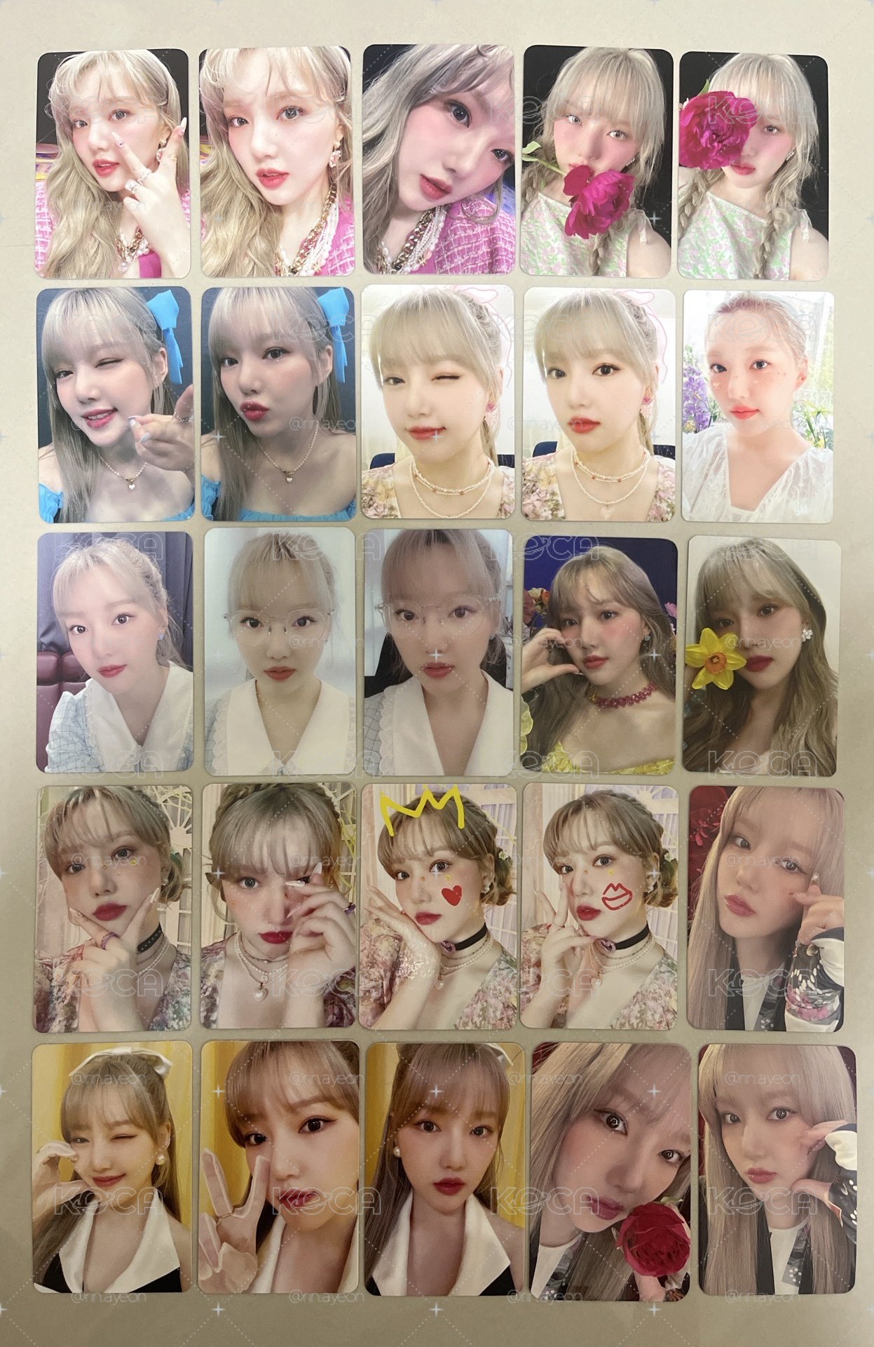 Yerin 迷一 特典卡