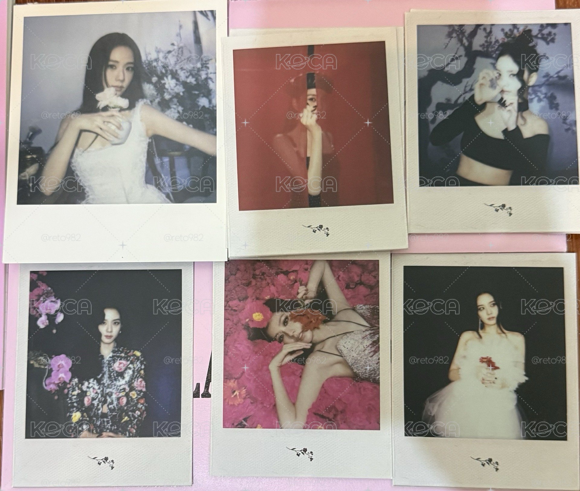 Jisoo ME 特別版寫真/拍立得 專輯卡 