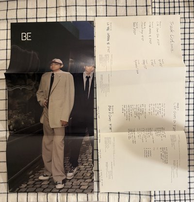 BTS BE DELUXE豪華版專輯