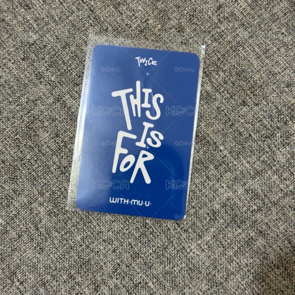 Twice Dahyun 多賢 / This Is For 通路特典