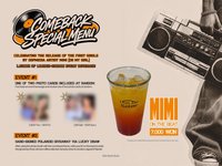 MIMI 1st Single 回歸紀念飲料卡
