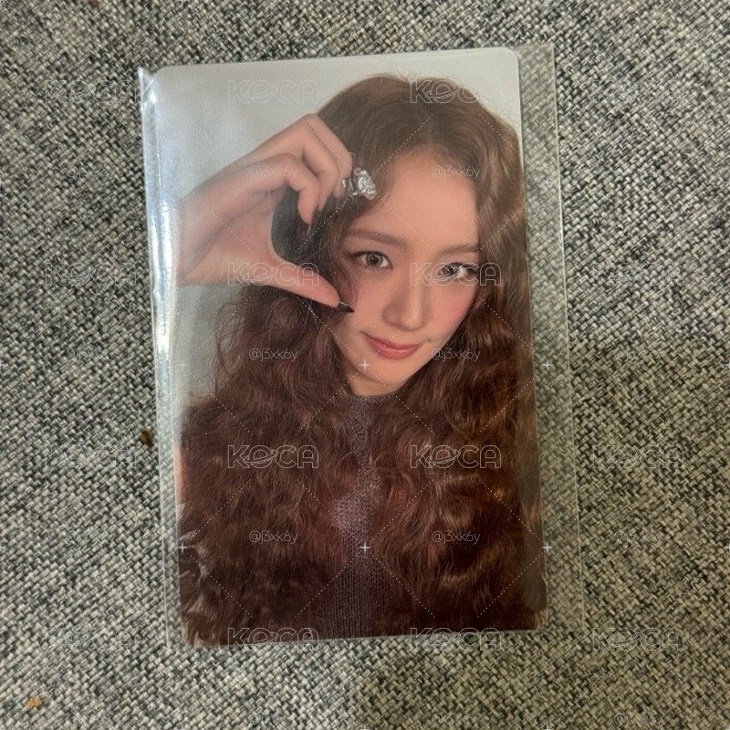 金智秀 JISOO BLACKPINK / AMORTAGE 簽售