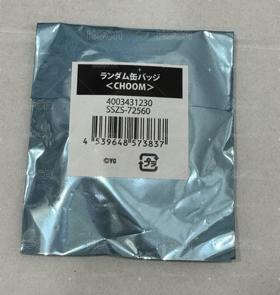 未拆춤 (CHOOM) 隨機 徽章 