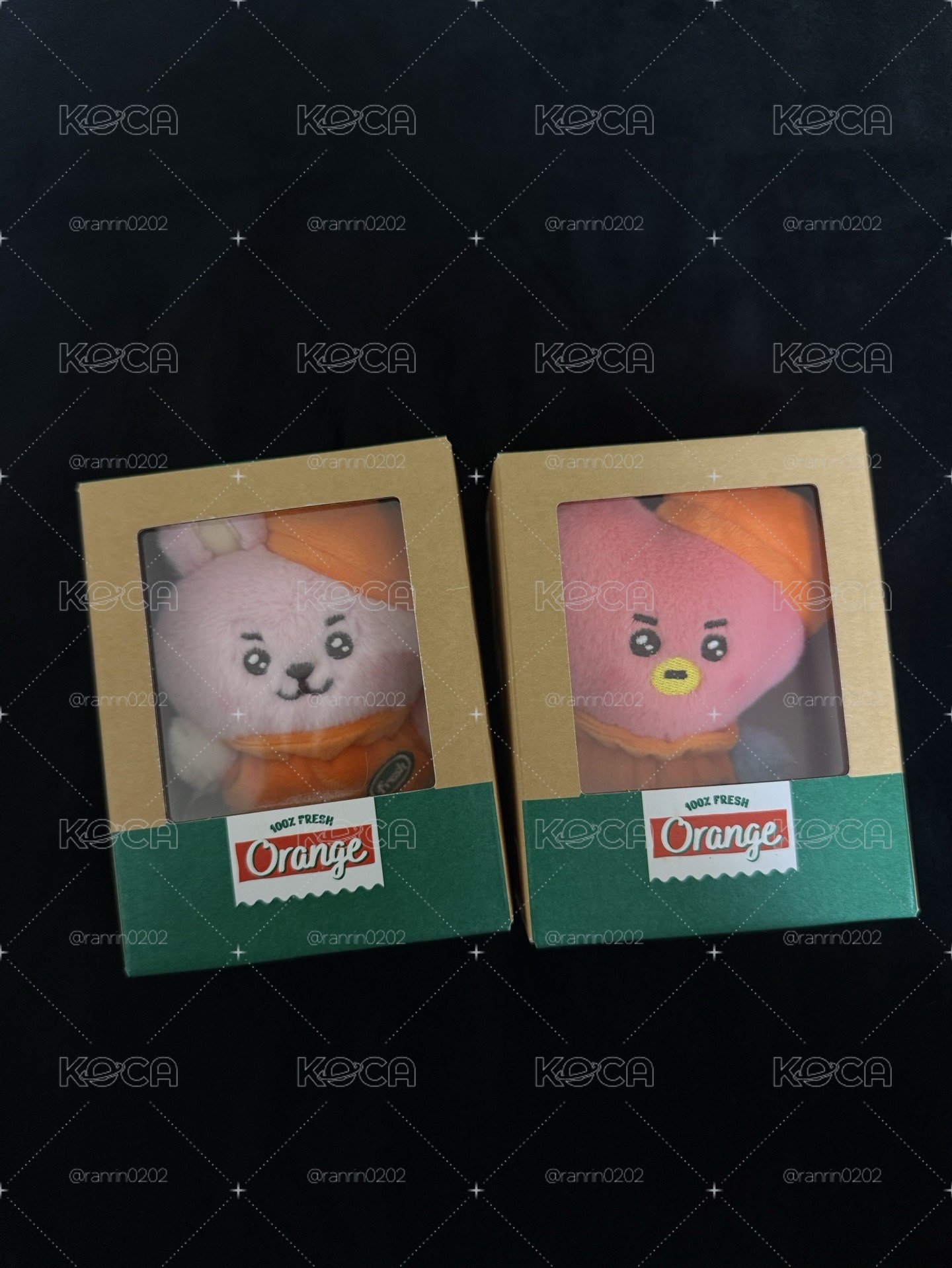 BT21 Orange Party Cooky/TATA 全新未拆現貨