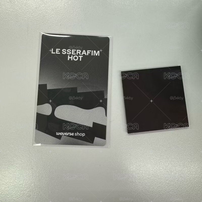 LE SSERAFIM Kazuha / HOT WVS 小卡磁鐵