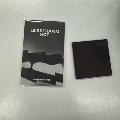 LE SSERAFIM Kazuha / HOT WVS 小卡磁鐵