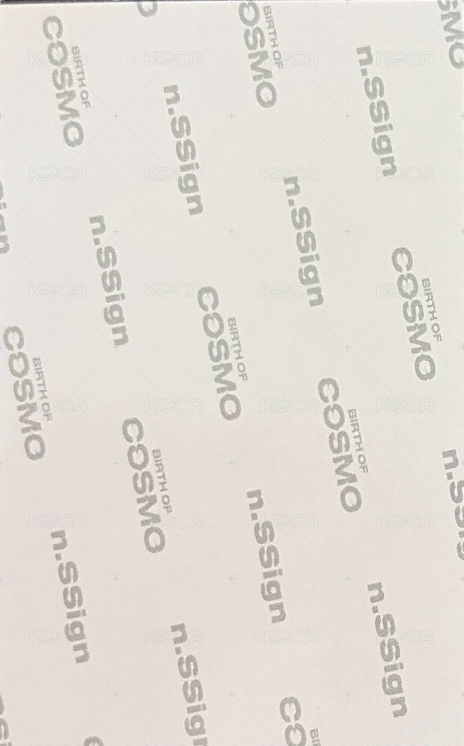 BIRTH OF COSMO  專輯卡 ID卡 背面