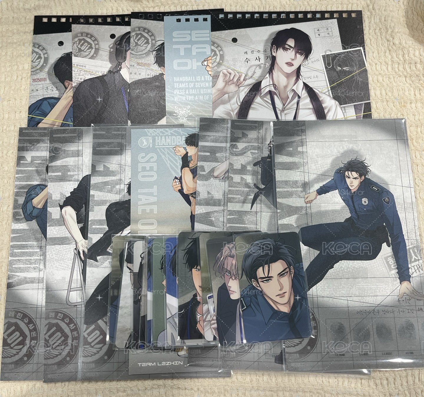Lezhin 2025 警察年曆
