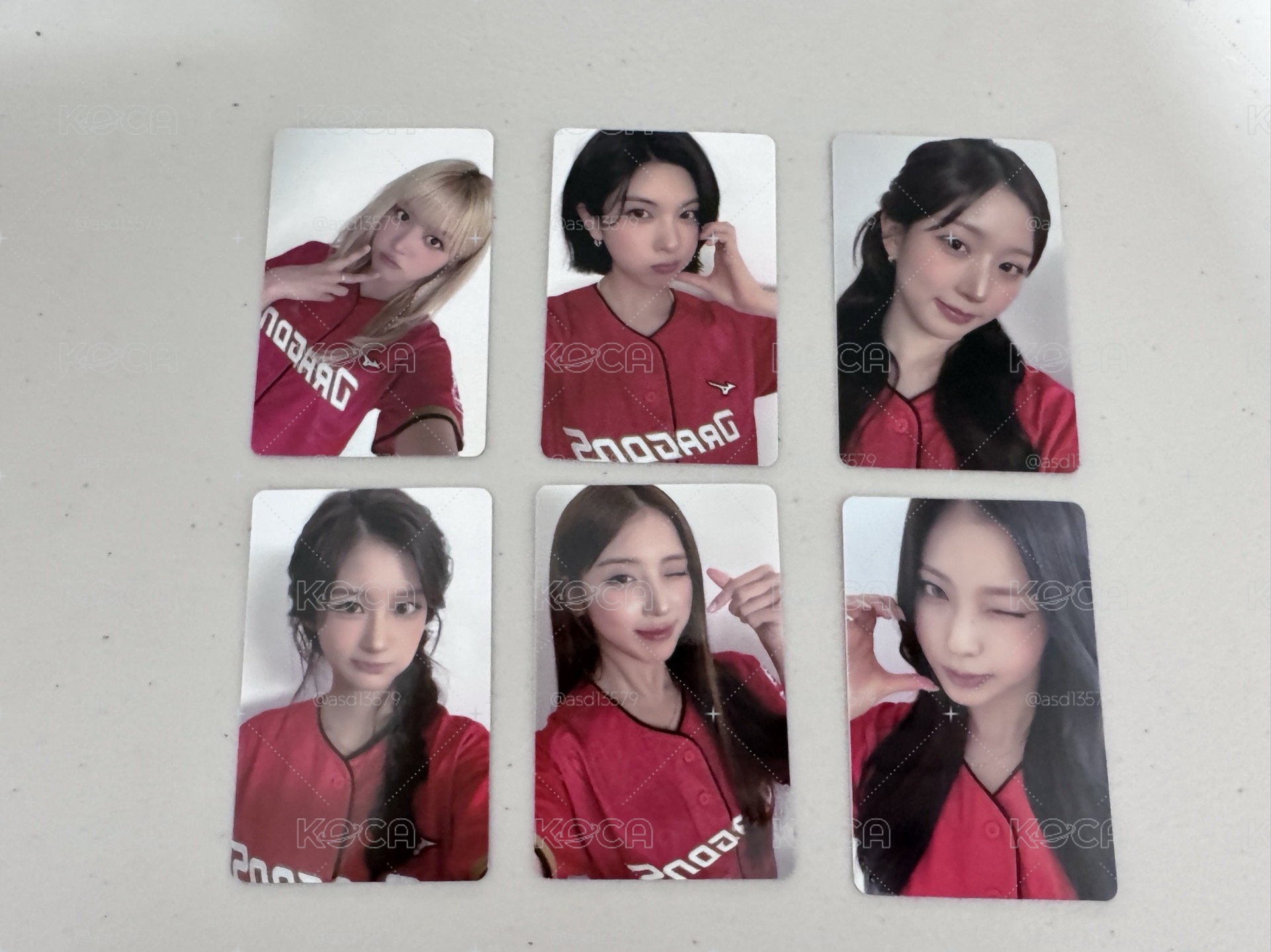 NMIXX味全龍小卡 一套