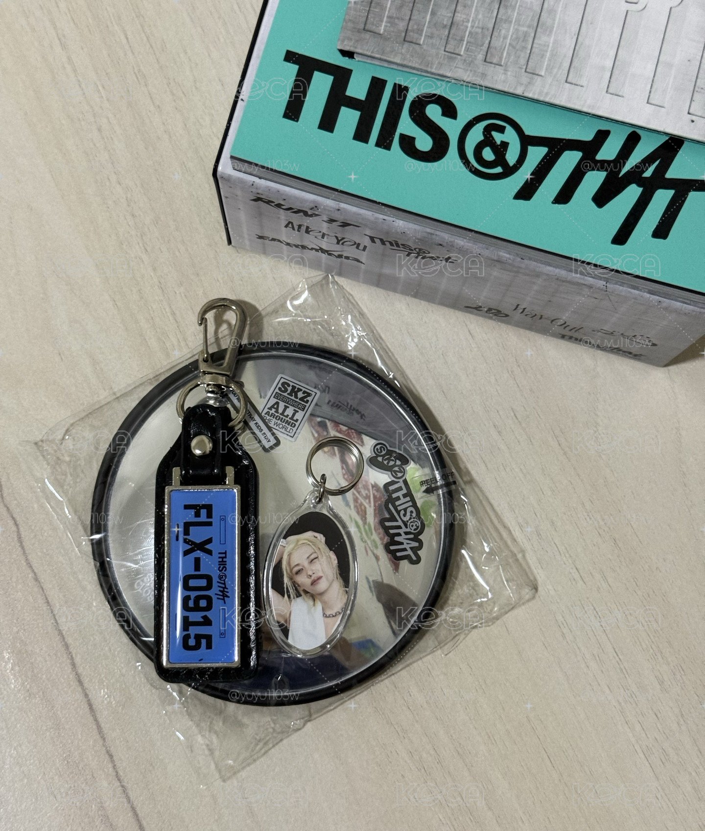 SKZ this&that 菲菲吊飾