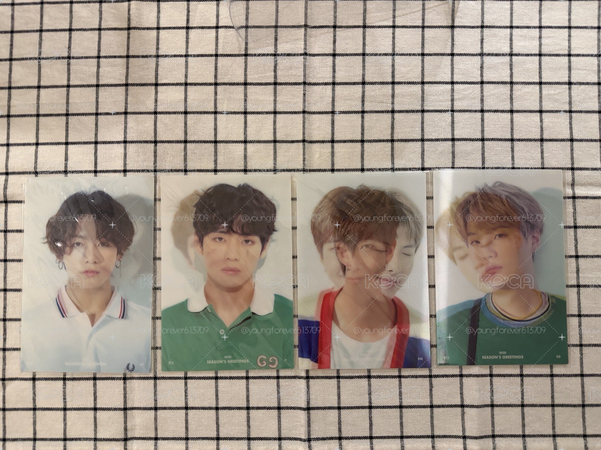 BTS 2020SG 年曆