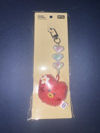 BT21 愛心掛件 吊飾  鑰匙扣