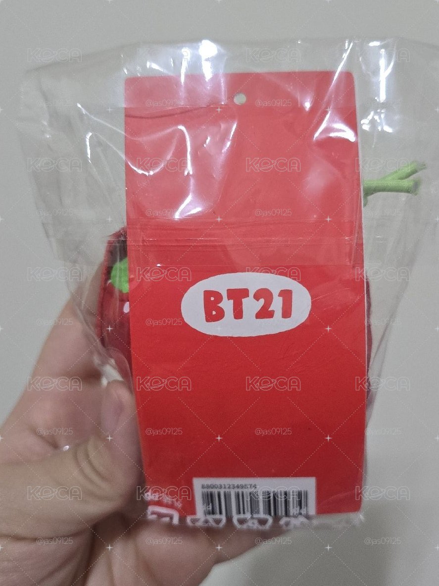 BT21草莓購物袋Shooky