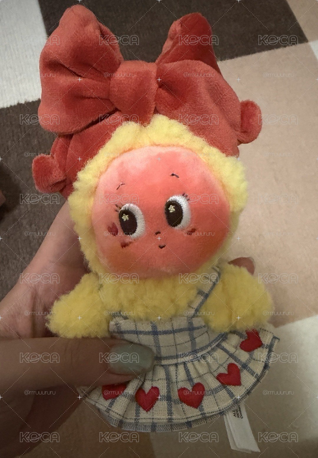  星星人 怦然心動毛絨掛件