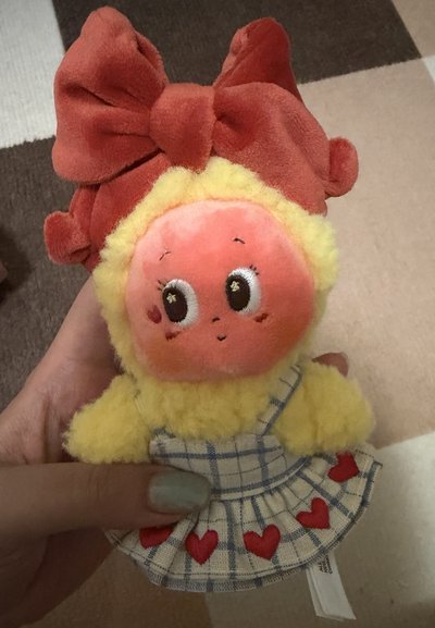  星星人 怦然心動毛絨掛件