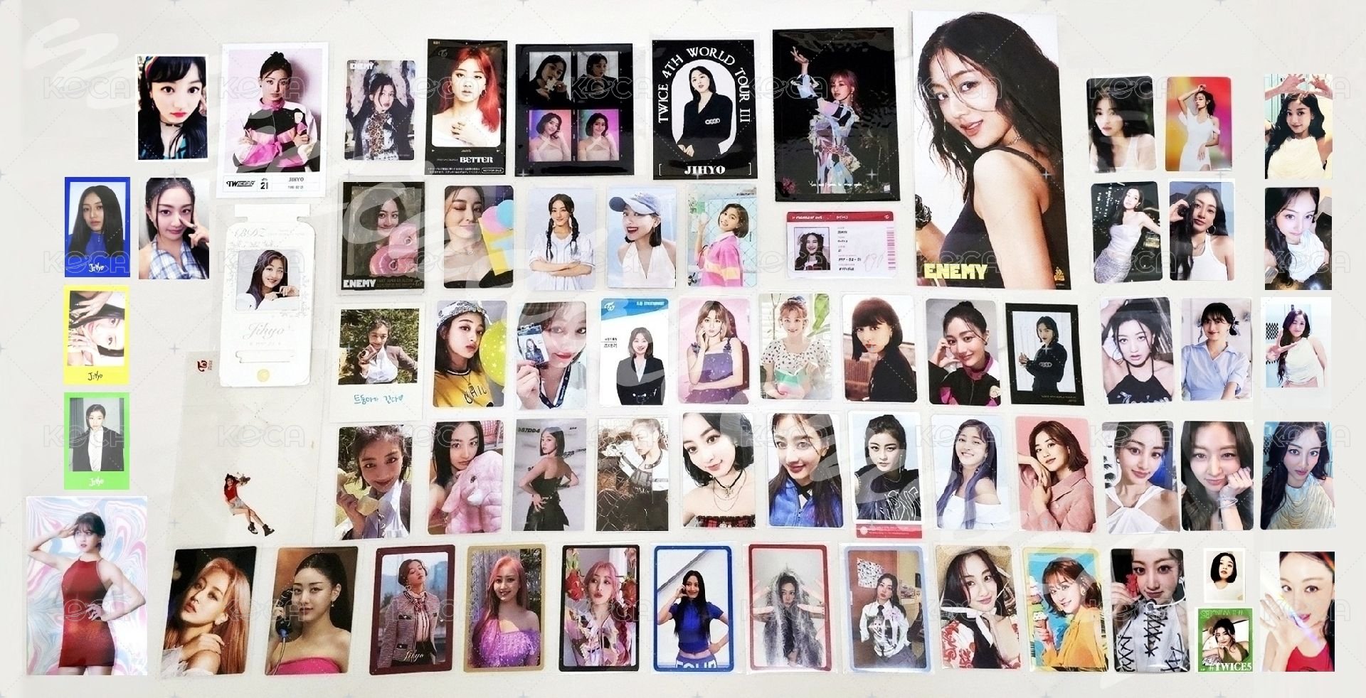 TWICE JIHYO 志效小卡周邊區 💛 編號見圖三 💫