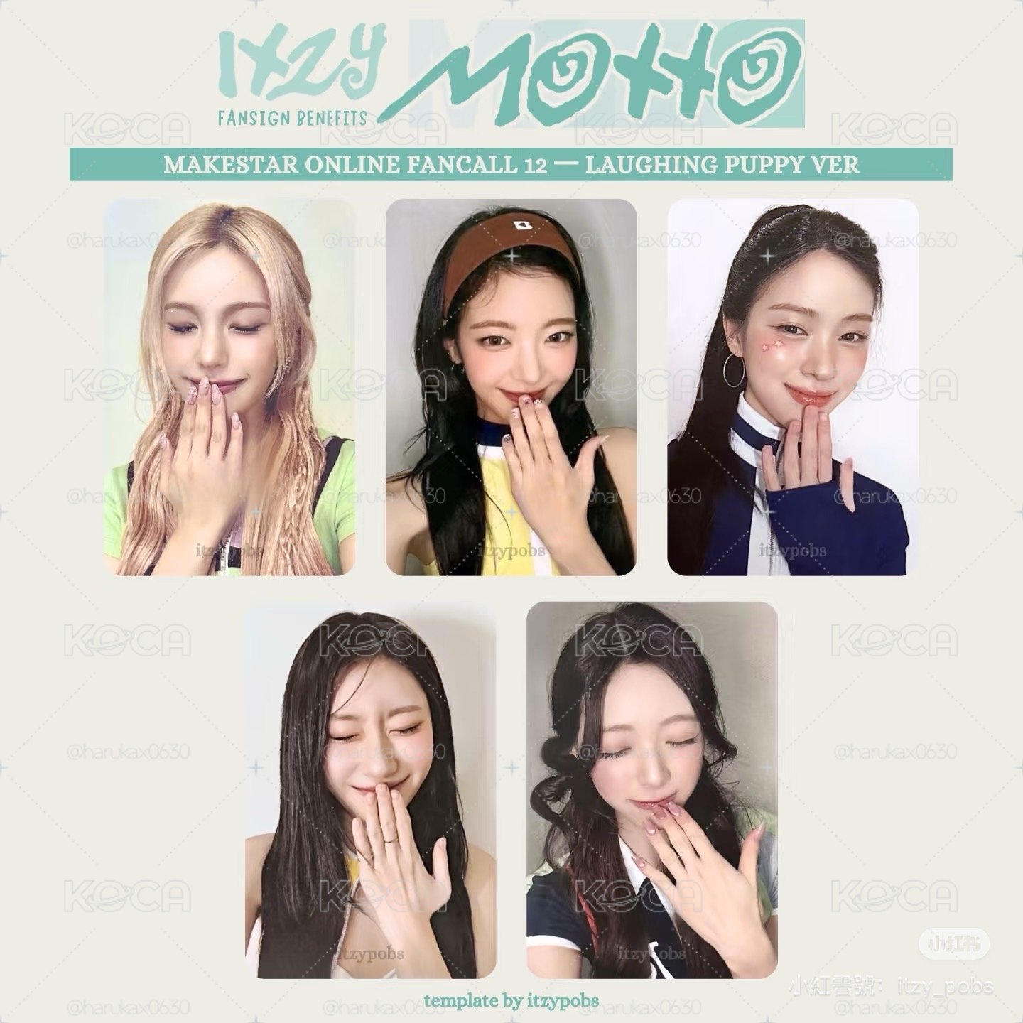 ITZY｜ms motto 狗狗微笑 有娜