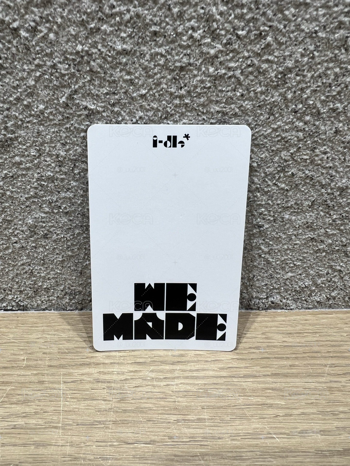 小娟 We made/MONO版專卡