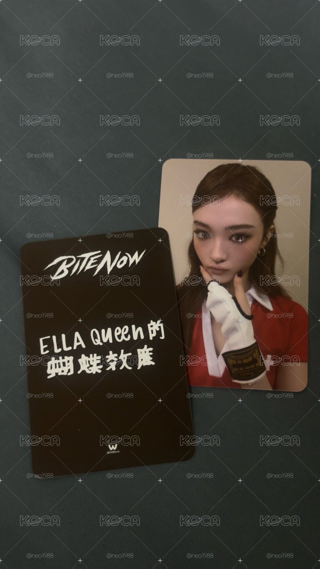 ELLA-台北簽售卡+抽選卡2張