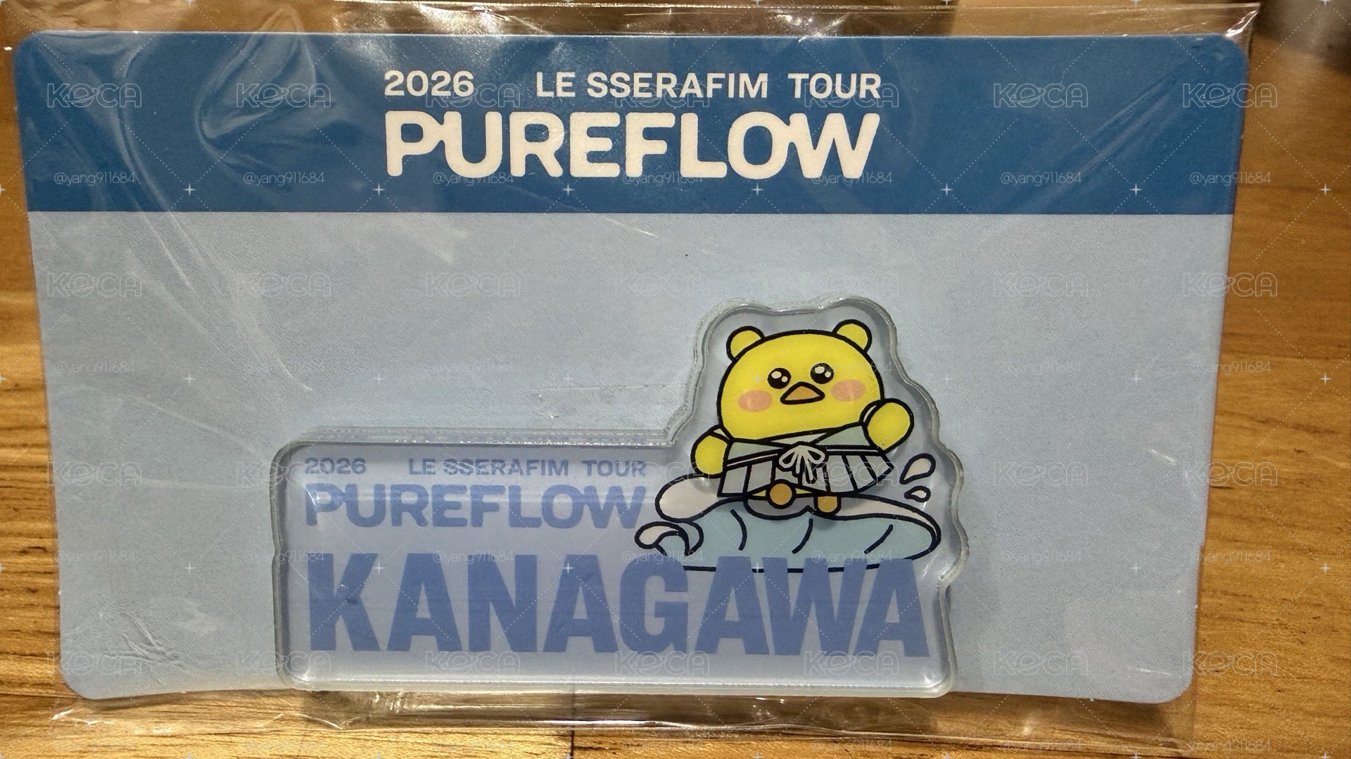 Le sserafim PUREFLOW 日巡城市磁鐵 神奈川版