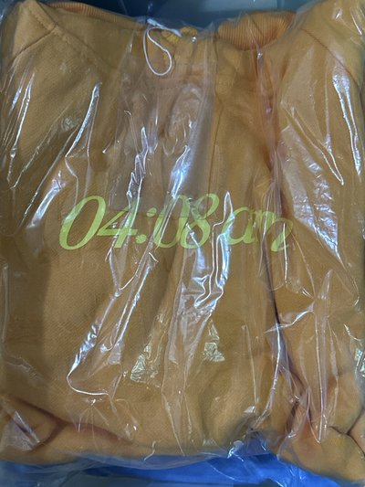 23 FM 帽T Orange ver. 全新 不含卡