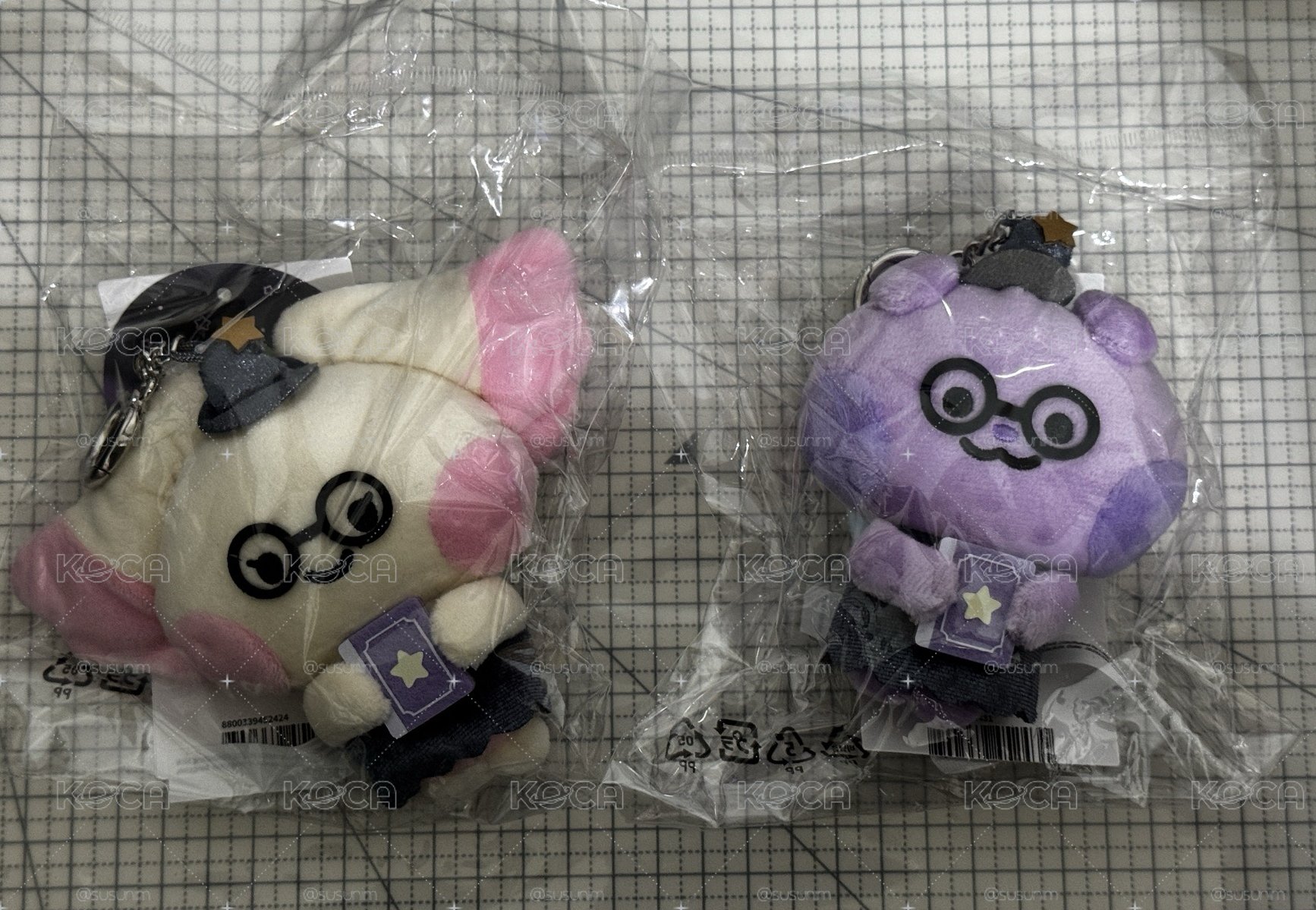 Mighteez 魔法系列 學生娃 Plush Keyring