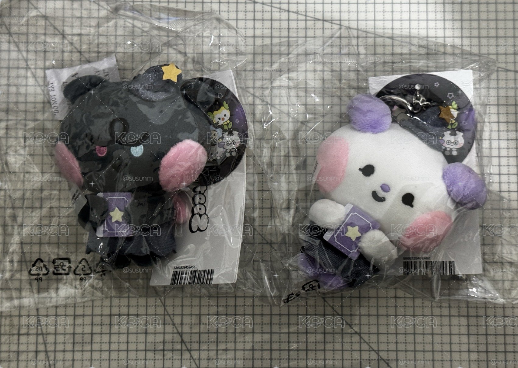Mighteez 魔法系列 學生娃 Plush Keyring