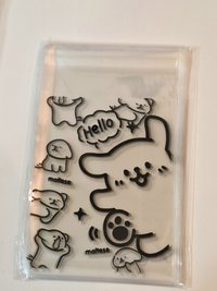 線條小狗(黑色) 約50入
