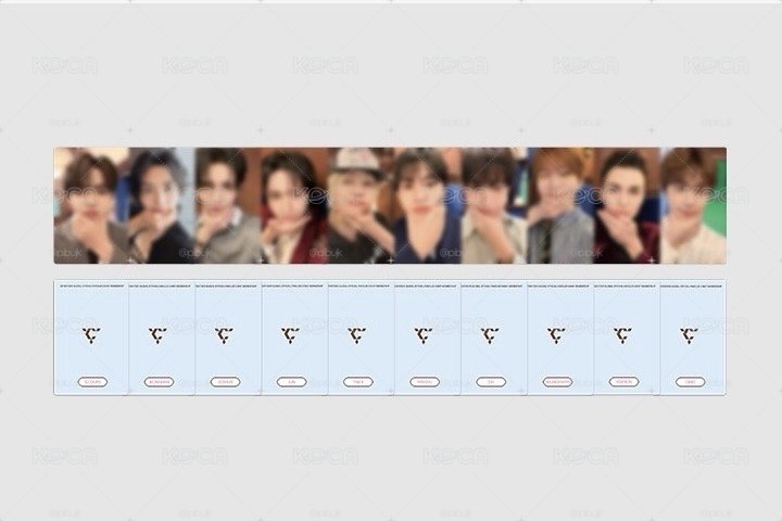 SEVENTEEN 11期會員禮 小卡