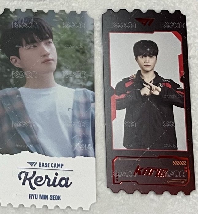 T1 Keria票根 Lucky T1/2024 MSI 