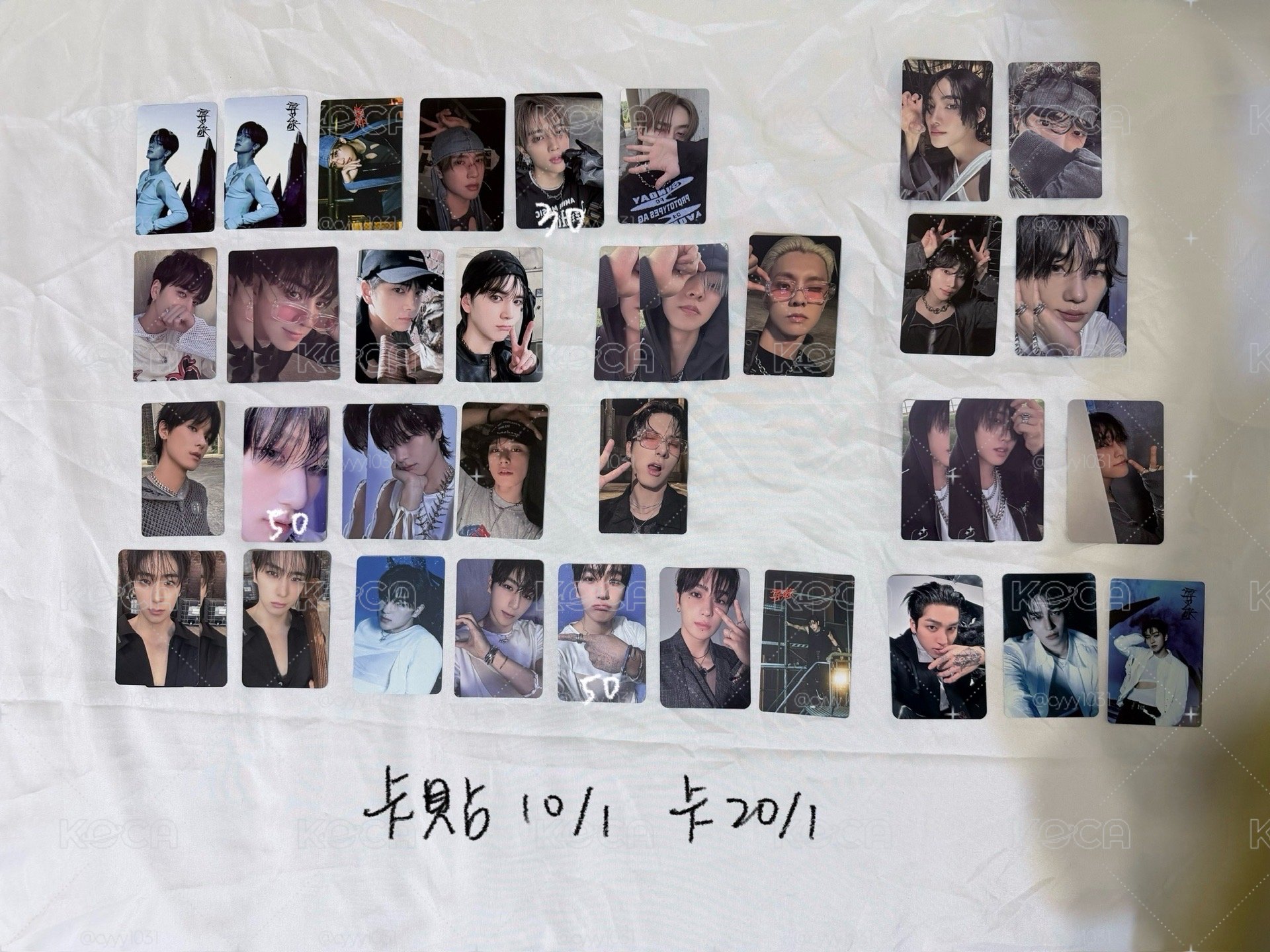 The Boyz 歷年專卡